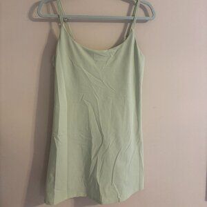 Abercrombie Green Traveler Mini Dress Size Medium Petite